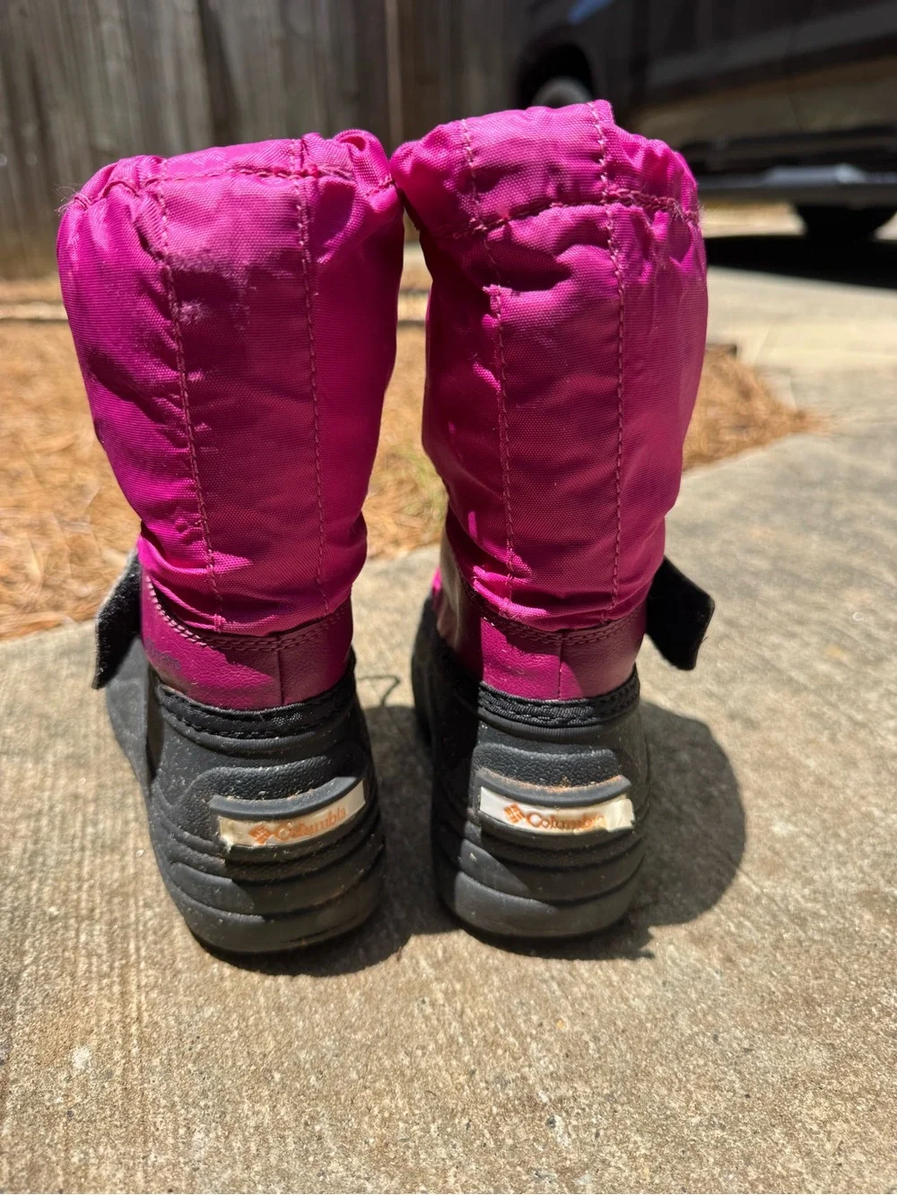Columbia Pink and Black Kids' Winter Boot